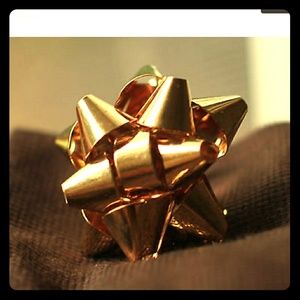 Kate Spade NY Bourgeois Bow Gold Ring Size 7